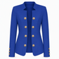 Női állógalléros slim fit blézer