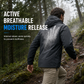 🌧️ Készen áll a változó időjárásra | Uniszex kapucnis kültéri softshell kabát