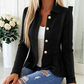 Női elegáns fodros peplum blézer