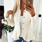 Női elegáns fodros peplum blézer