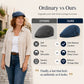 Uniszex Vintage Kopott Beret Lapos Sapka