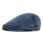 Uniszex Vintage Kopott Beret Lapos Sapka