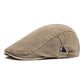 Uniszex Vintage Kopott Beret Lapos Sapka