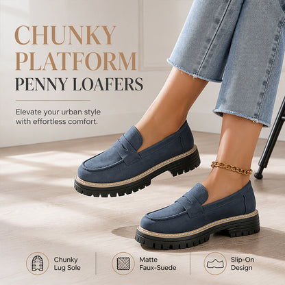 Női alkalmi slip-on loafer