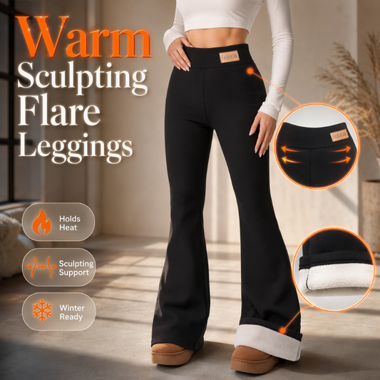 ❄️👖 Női bolyhozott béléssel ellátott trapéz nadrág | Kényelmes melegség és előnyös forma ✨