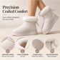 Női platform mid-calf hócsizma