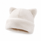 🐱Női bolyhos műműszőrme sapka aranyos medvefülekkel meleg téli hideg időjárásra húzható sapka🧢