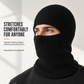 Férfi meleg kötött balaclava sapka szélálló téli beanie sapka és hideg időjárás elleni arcmaszk kapucni