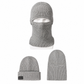 Férfi meleg kötött balaclava sapka szélálló téli beanie sapka és hideg időjárás elleni arcmaszk kapucni