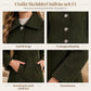 Női elegáns középhosszú kockás trenchcoat Sokoldalú őszi téli