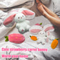 🐰🍓Króliczek truskawkowy przekształcony w małego królika🎀 Owocowa lalka pluszowa