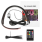 Elastyczne, wodoodporne światła LED RGB do podwozia samochodowego (4 SZTUK)