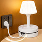 Lampki nocne z gniazdami zasilania i portami USB