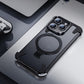 Magnetyczne metalowe etui chroniące iPhone'a przed upadkiem