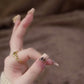 💖✨Śliczne sztuczne cyrkonie noszone sztuczne paznokcie dla kobiet💅