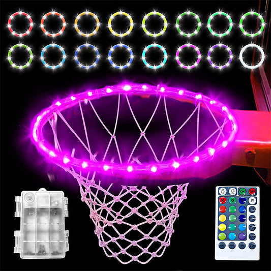 🏀✨Obręcz do koszykówki z oświetleniem LED